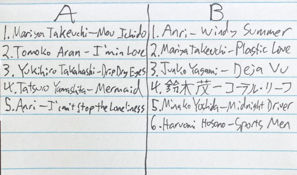 City Pop Heart - Back